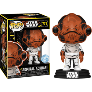 Funko POP! Star Wars Admiral Ackbar Retro Series Limitierte Auflage