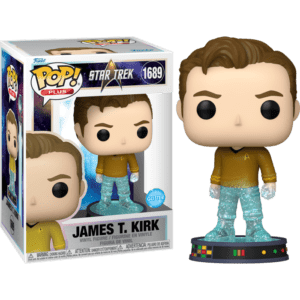 Funko POP! Plus Television Star Trek James T. Kirk (Transporting) Diamond
