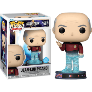 Funko POP! Plus Television Star Trek Jean-Luc Picard (Transporting) Diamond