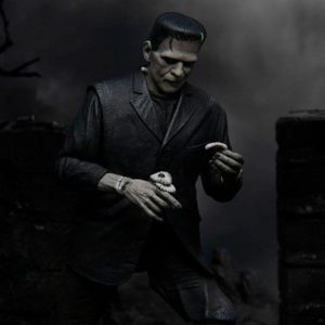 Universal Monsters Ultimate Frankensteins Monster Black and White figure 18cm