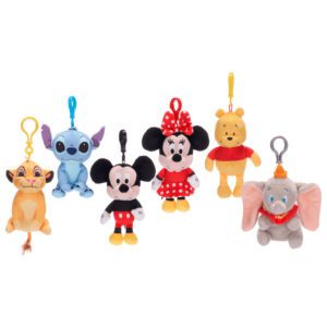 Disney Soft Velboa Peluche Porte-Clés 12cm
