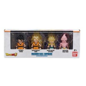 Dragon Ball Adverge Ultimate Gohan, Super Saiyan 3 Goku, Super Saiyan Gotenks, Majin Buu Final Form