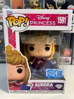 Funko POP! Disney Princess Aurora Diamond Edition Limitée - Boîte Imparfaite
