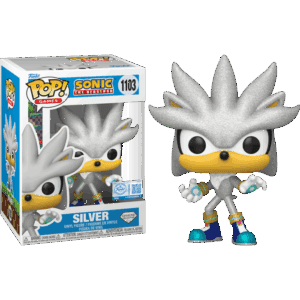 Funko POP! Games Sonic the Hedgehog Silver Diamond Edition Limitée
