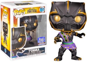 Funko POP! Marvel Black Panther T’Chaka Edition Limitée Funko Hollywood