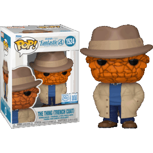 Funko POP! Marvel The Fantastic Four First Steps The Thing (Trench Coat) Edition Limitée