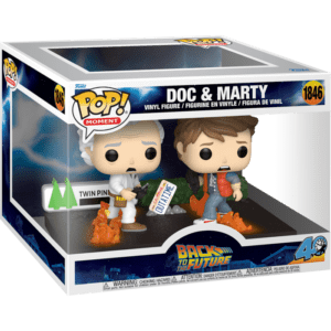 Funko POP! Moment Retour vers le Futur Doc & Marty