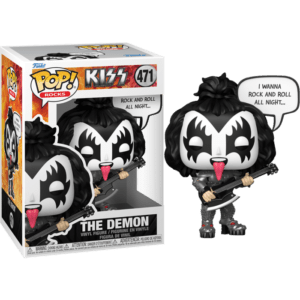 Funko POP! Rocks Kiss Rock and Roll All Nite The Demon