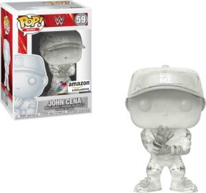 Funko POP! WWE John Cena (Invisible) Edition Limitée Amazon + Boîte Acrylique