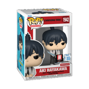 Funko POP! Animation Chainsaw Man - Aki Hayakawa with Sword Edition Limitée Animation Expo 2025 - 5000 Pièces + Boîte Acrylique