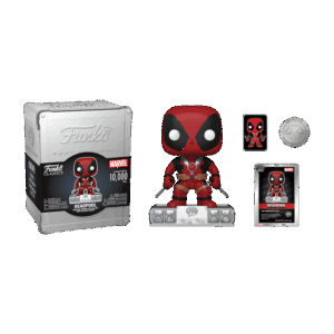Funko POP! Classics Marvel - Deadpool mit Pin und Münze in Aluminiumbox Limitierte Auflage 10000 Stück