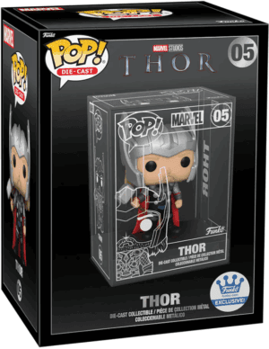 Funko POP! Die-Cast Marvel Thor Edition Limitée (Possibilité de Chase)