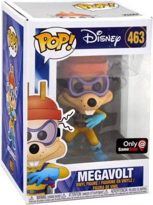 Funko POP! Disney Darkwing Duck - Megavolt Edition Limitée GameStop + Boîte Acrylique