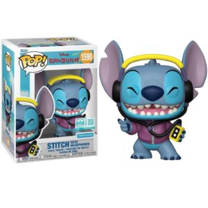 Funko POP! Disney Lilo et Stitch - Stitch with Headphones Edition Limitée Supreme 9500 Pièces