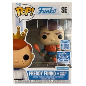 Funko POP! Funko Freddy Funko as Man-At-Arms Edition Limitée Fundays Box of Fun 2025 - 3000 Pièces + Boîte Acrylique