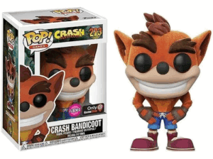 Funko POP! Games Crash Bandicoot - Crash Bandicoot Flocked Limited Edition GameStop