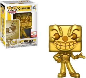 Funko POP! Games Cuphead - King Dice Edition Limitée E3 2018 + Boîte Acrylique