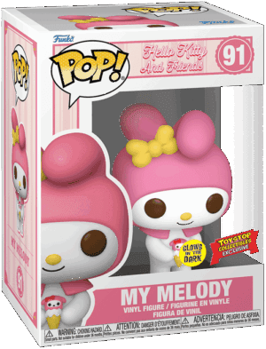 Funko POP! Hello Kitty and Friends - My Melody (With Dessert) Edition Limitée Phosphorescente Toy Stop