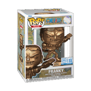 Funko POP! Plus Animation One Piece 25th Anniversary Franky (Bronze Statue) Limited Edition + Acrylic Box