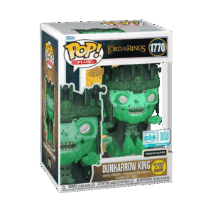 Funko POP! Plus Movies Le Seigneur des Anneaux Dunharrow King Edition Limitée Phosphorescente Supreme 9500 Pièces + Boîte Acrylique