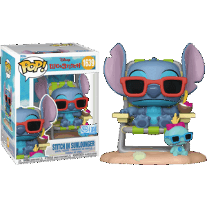 Funko POP! Premium Lilo et Stitch - Stitch in Sunlounger Edition Limitée