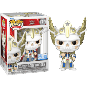 Funko POP! WWE Wrestlemania 40 “The American Nightmare” Cody Rhodes Métallique Edition Limitée
