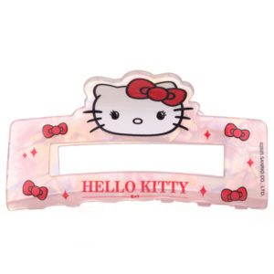 Grande Pince à Cheveaux Premium Hello Kitty