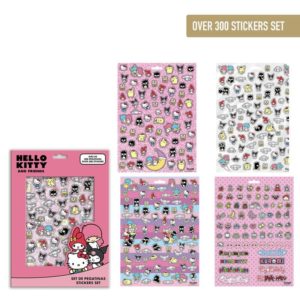 Ensemble d'autocollants Hello Kitty (+300)