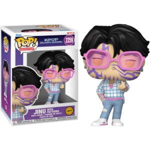 Funko POP! Animation Kpop Demon Hunters Jinu with Patterns Edition Limitée Chase