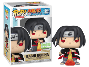 Funko POP! Animation Naruto Shippuden Itachi (Fireball Jutsu) Limitierte Auflage Ultra 5000 Stück + Acrylbox