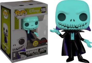 Funko POP! Disney L’Étrange Noël de Monsieur Jack Vampire Jack Edition Limitée Phosphorescente