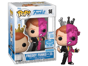 Funko POP! Funko Freddy Funko as Two-Face Limitierte Auflage Fundays Box of Fun 2025 - 3000 Stück + Acrylbox