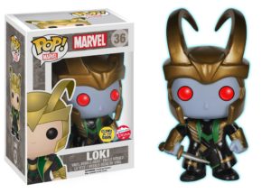 Funko POP! Marvel Loki Frost Giant (Helmeted) Edition Limitée Phosphorescente Fugitive Toys