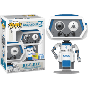 Funko POP! Marvel The Fantastic Four First Steps H.E.R.B.I.E. Edition Limitée Summer Convention 2025