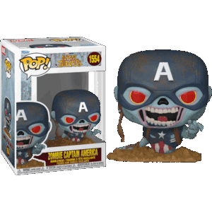 Funko POP! Marvel Zombies Zombie Captain America