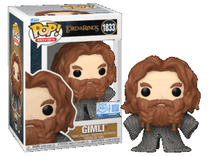 Funko POP! Movies Le Seigneur des Anneaux Gimli (Chainmail Armor) Edition Limitée