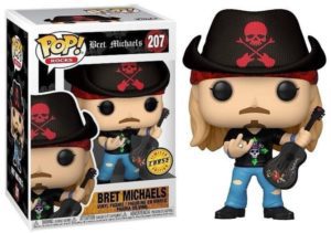 Funko POP! Rocks Bret Michaels (With Hat) Edition Limitée Chase