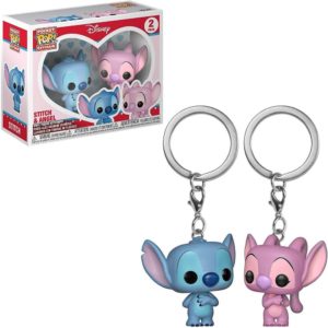 Funko Pocket POP! 2-Pack Porte-Clés Disney Lilo et Stitch - Stitch & Angel