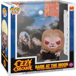Funko POP! Albums Ozzy Osbourne - Bark at the Moon Floquée