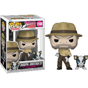 Funko POP! Animation JoJo's Bizarre Adventure Joseph Joestar with Iggy