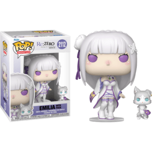 Funko POP! Animation Re:Zero Emilia with Puck