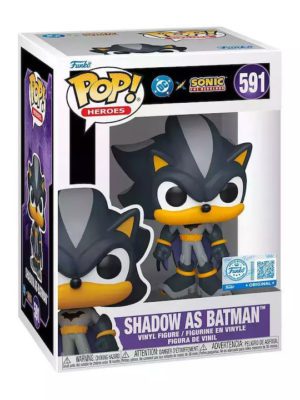 Funko POP! Heroes DC X Sonic The Hedgehog - Shadow as Batman Limitierte Auflage