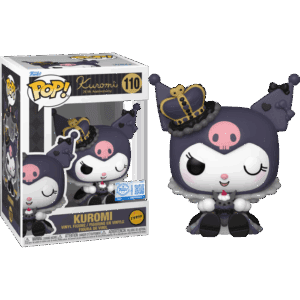 Funko POP! Kuromi - Royal Kuromi Edition Limitée Chase + Boîte Acrylique