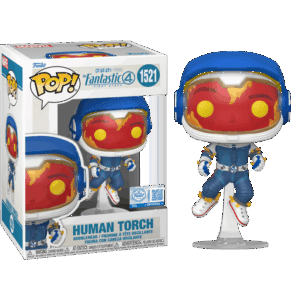 Funko POP! Marvel The Fantastic Four: First Steps Human Torch (Astronaut) Edition Limitée