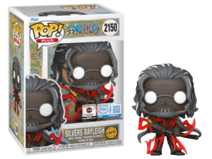 Funko POP! Plus Animation One Piece Silvers Rayleigh Edition Limitée Phosphorescente Chase Chalice Collectibles Pre-Release + Boîte Acrylique