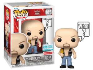 Funko POP! WWE "Stone Cold" Steve Austin (What?) Edition Limitée Supreme 9500 Pièces