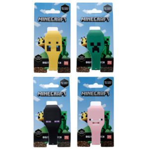 Montre Digital Minecraft Faces