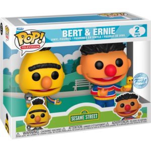 Funko POP! 2-Pack Television Sesamstrasse Bert & Ernie Limitierte Auflage