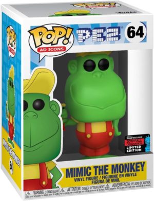 Funko POP! Ad Icons Pez Mimic The Monkey Edition Limitée Fall Convention 2019