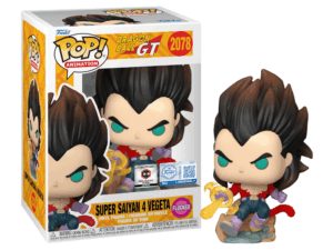 Funko POP! Animation Dragon Ball GT Super Saiyan 4 Vegeta Edition Limitée Floquée Chalice Collectibles Pre-Release
